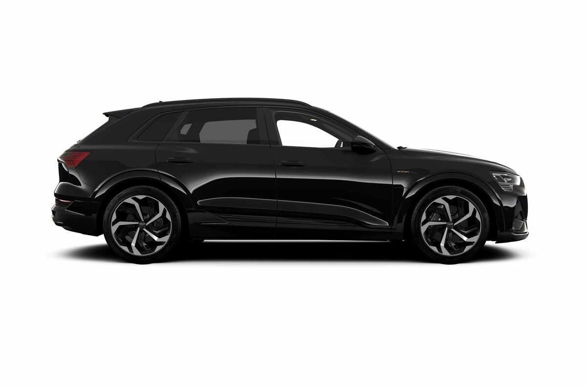 Audi E-tron Black Edition side