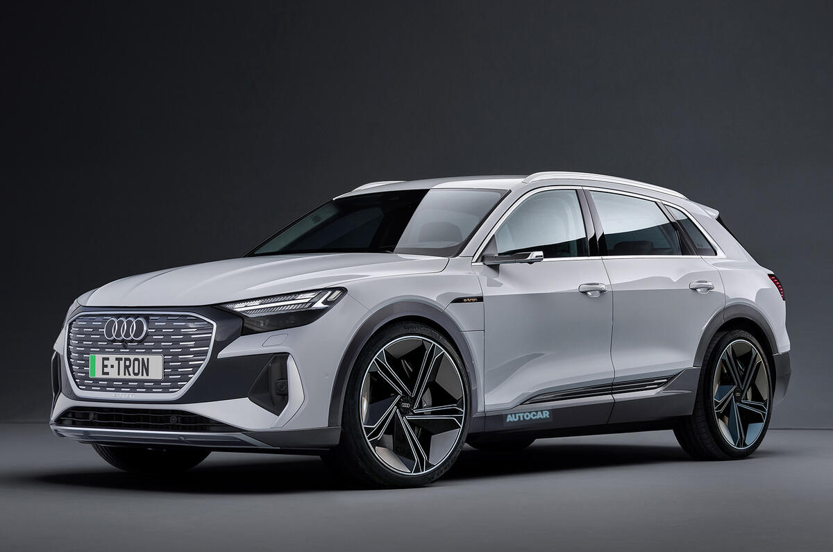 audi e tron facelift render 2021 audi e tron facelift render 2021