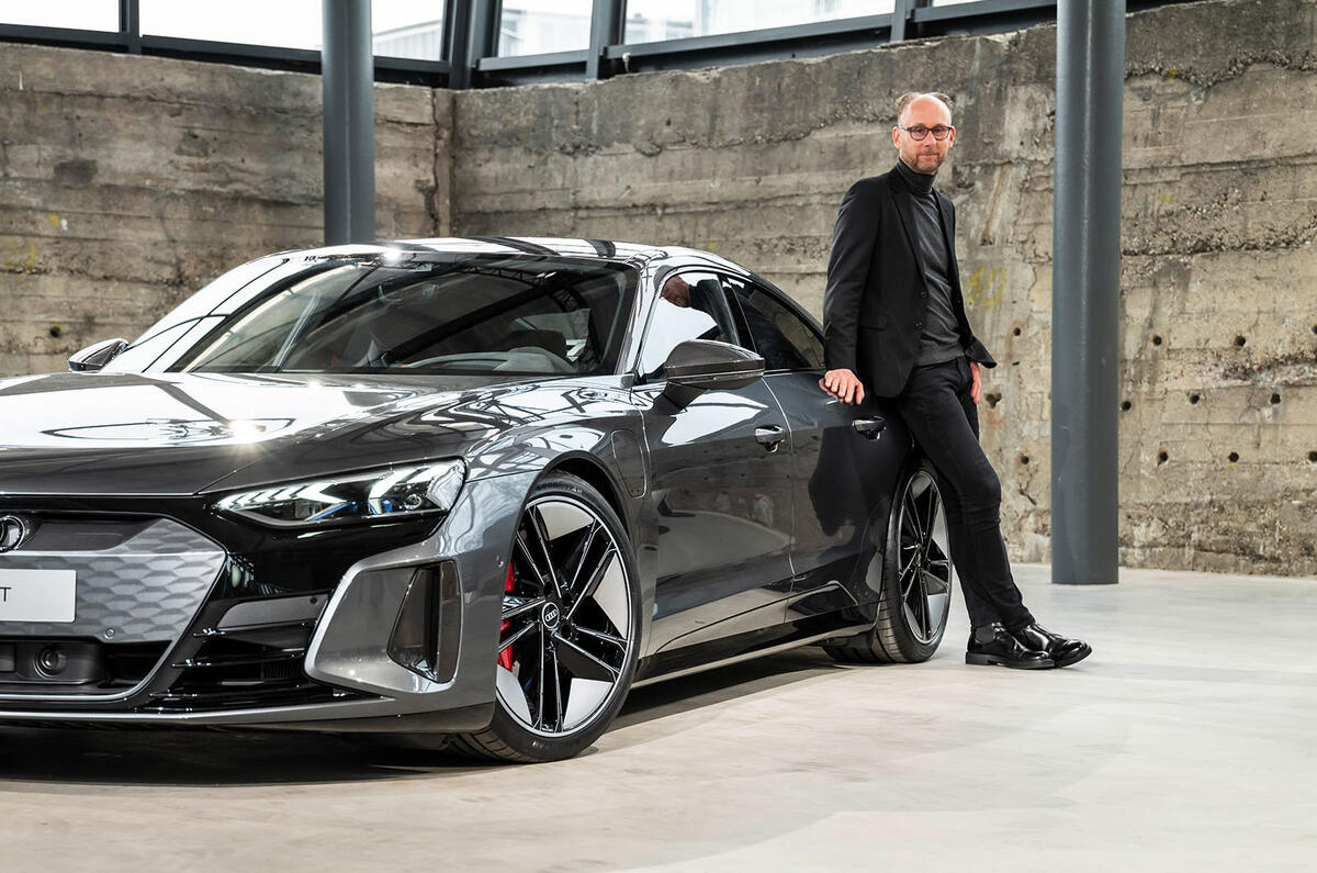 Marc Lichte: "The question was how the e-tron GT reinterprets ‘Vorsprung durch Technik’." Marc Lichte: "The question was how the e-tron GT reinterprets ‘Vorsprung durch Technik’."