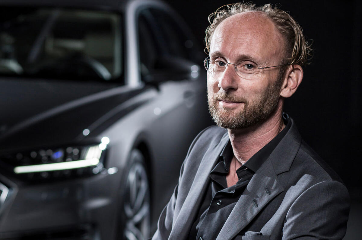"There has never been a more exciting time," says Audi Head Of Design Marc Lichte Audi Head Of Design Marc Lichte portrait