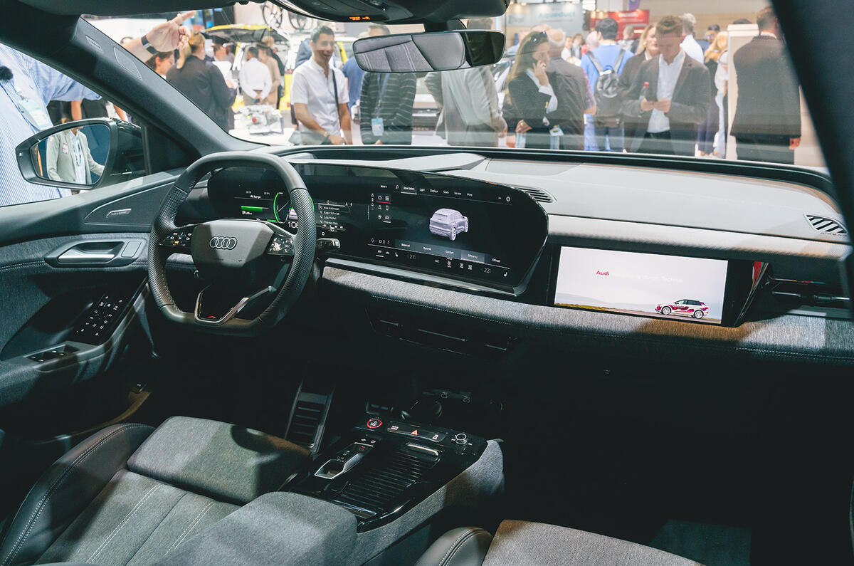 Audi E tron Q6 interior
