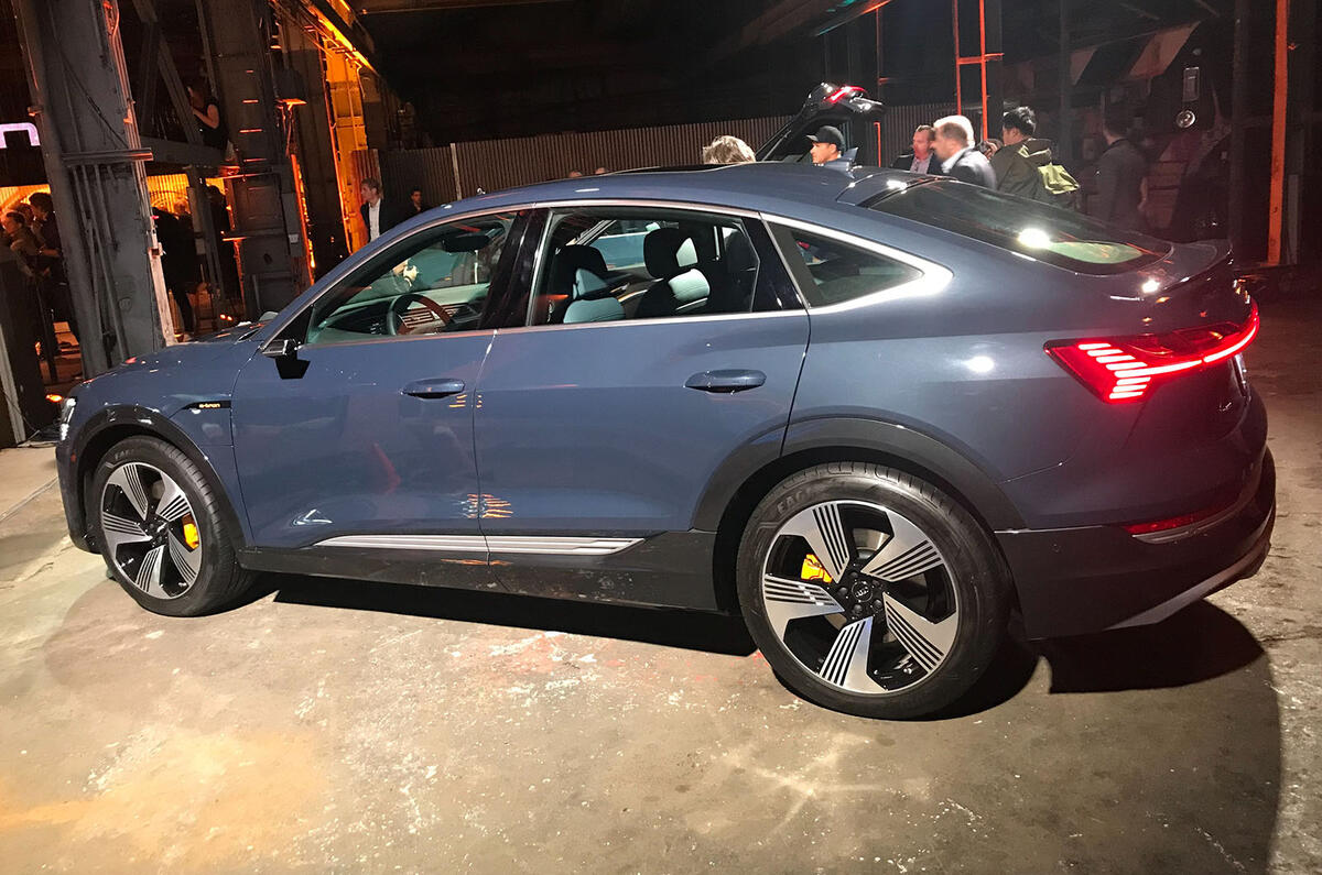 Audi E-tron Sportback rear