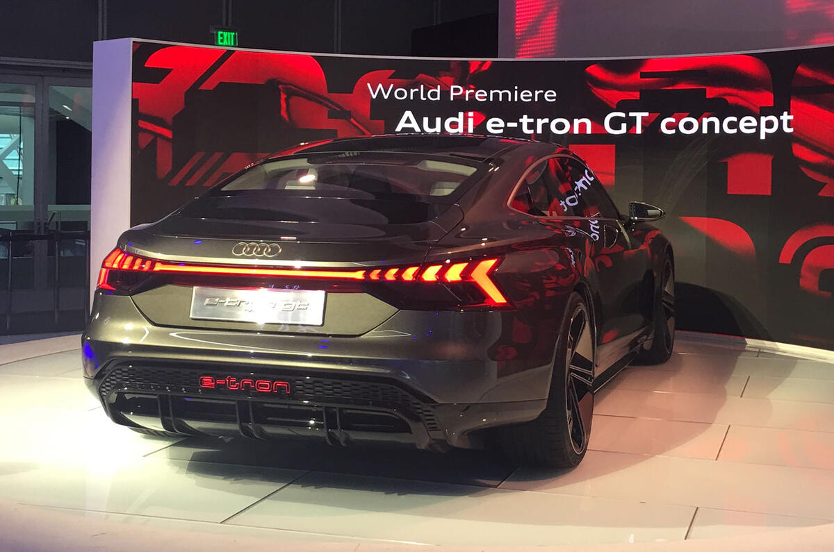 Auto E-tron GT concept official show debut - 6