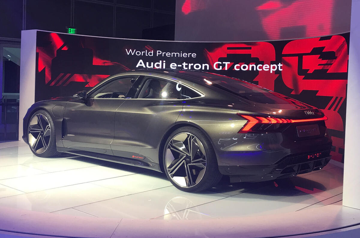 Auto E-tron GT concept official show debut - 7