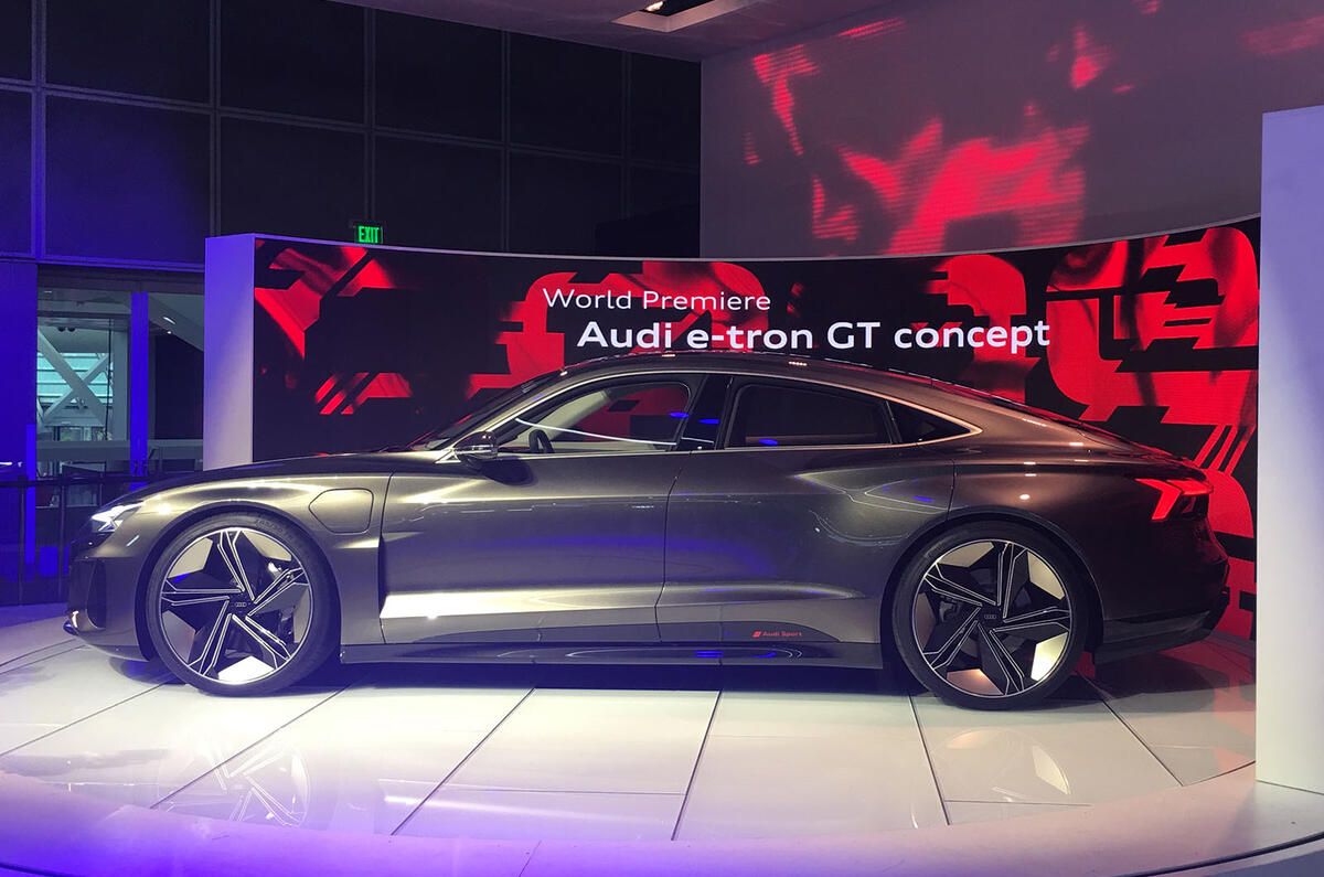 Auto E-tron GT concept official show debut - 5