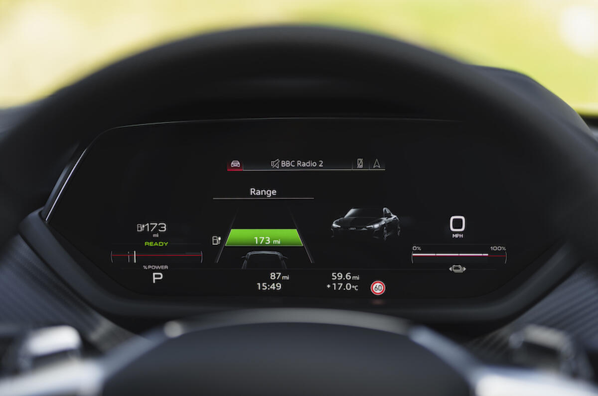 Advanced regenerative braking on Audi e-tron models lets you recapture energy on-the-go Advanced regenerative braking on Audi e-tron models lets you recapture energy on-the-go