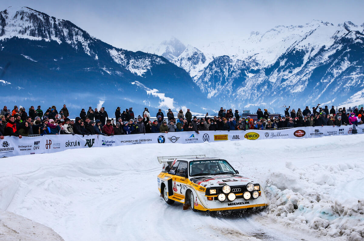 Audi Sport's reputation was formed by cars like the Audi Sport quattro conquering the snow and ice of rallying
