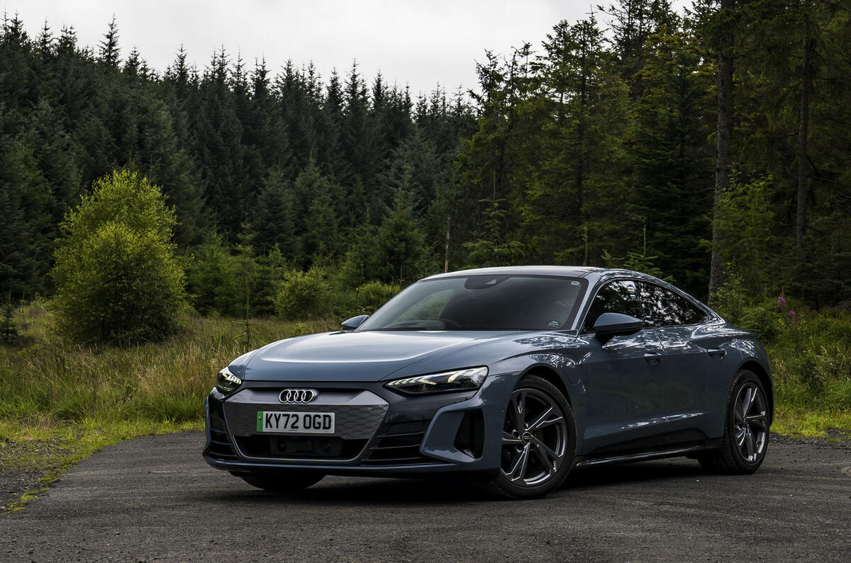 As a result, the Audi e-tron GT's all-electric character always empowers the driver, and never gets in the way As a result, the Audi e-tron GT's all-electric character always empowers the driver, and never gets in the way