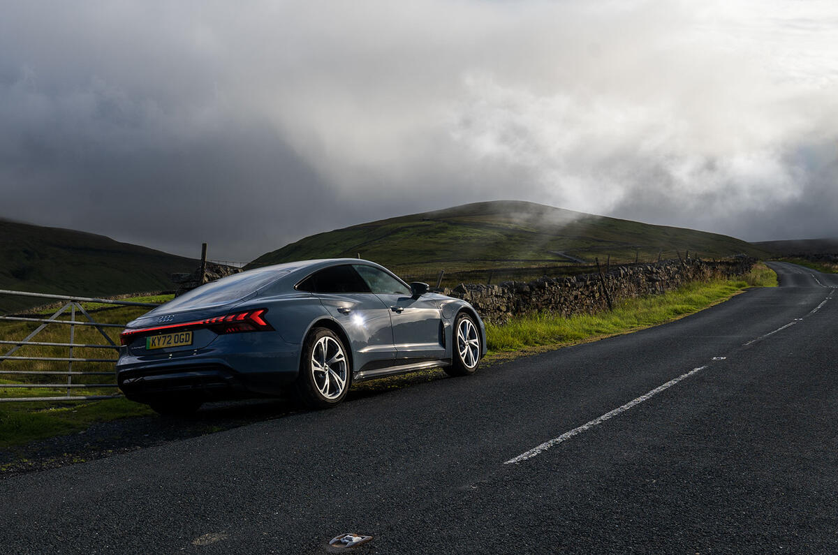 Audi has ensured that all the strands of the Audi e-tron GT's driving DNA work seamlessly together Audi has ensured that all the strands of the Audi e-tron GT's driving DNA work seamlessly together