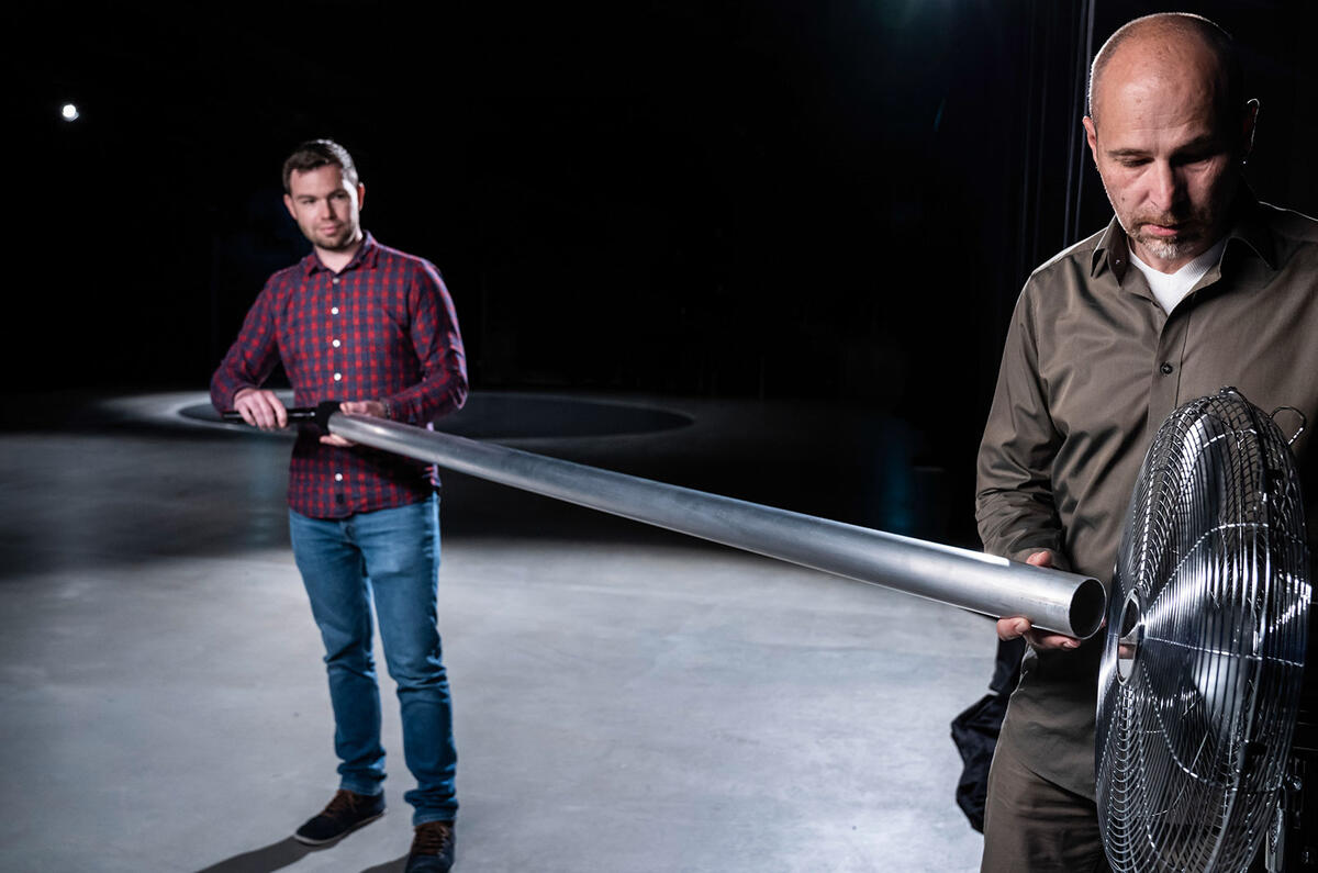 The Audi e-tron GT's final tone is made up of around 32 elements. Inspiration came from unusual places The Audi e-tron GT's final tone is made up of around 32 elements. Inspiration came from unusual places