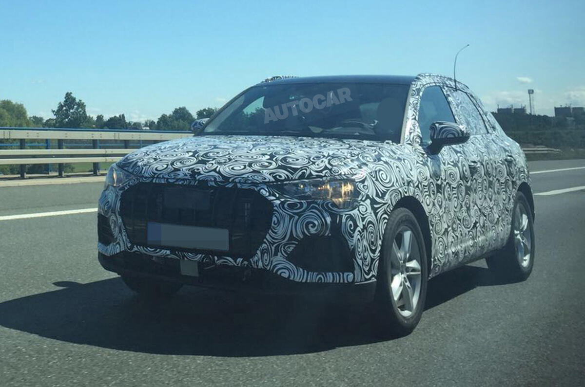 2018 Audi Q3 New Pics Of Future Bmw X1 Rival Autocar