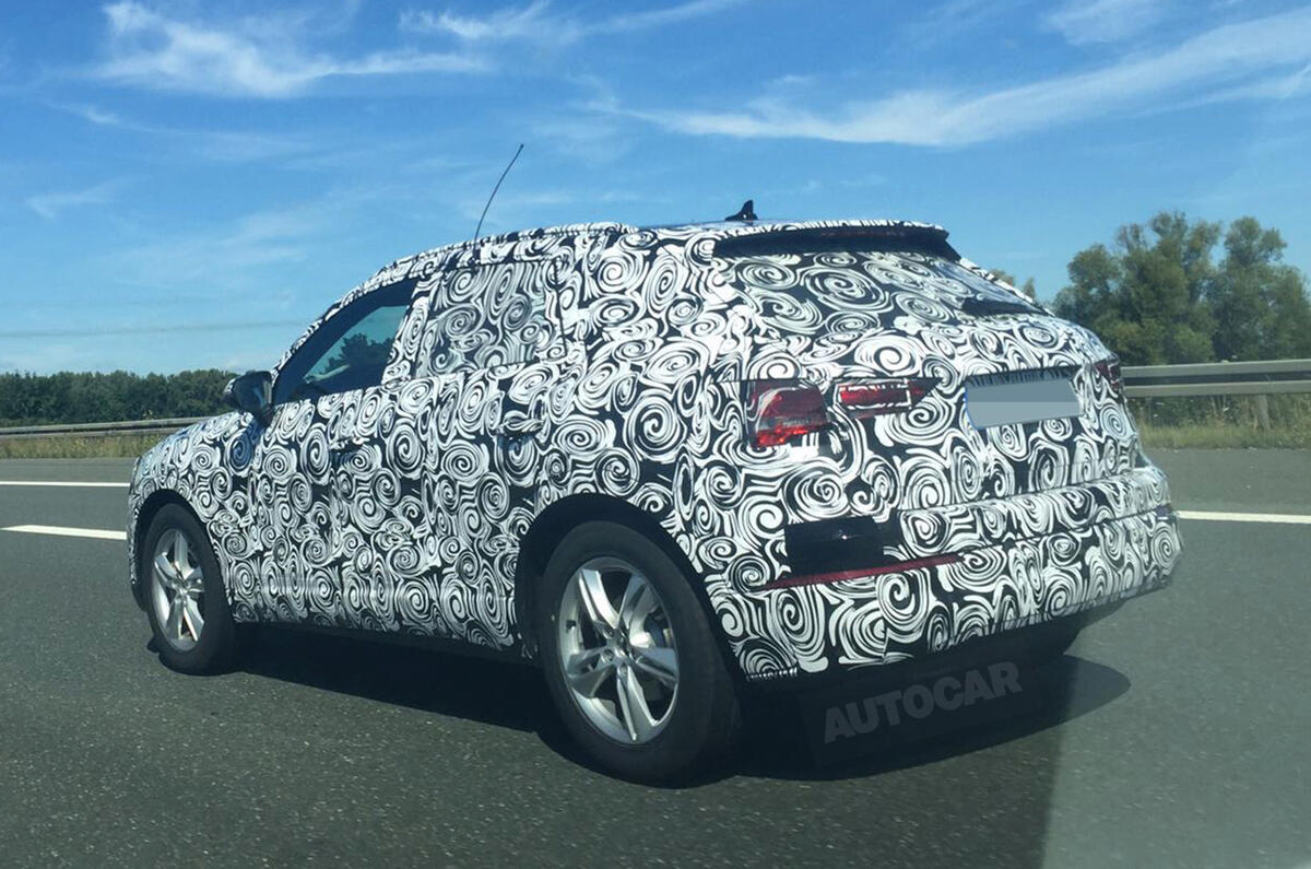 2018 Audi Q3 – new pics of future BMW X1 rival