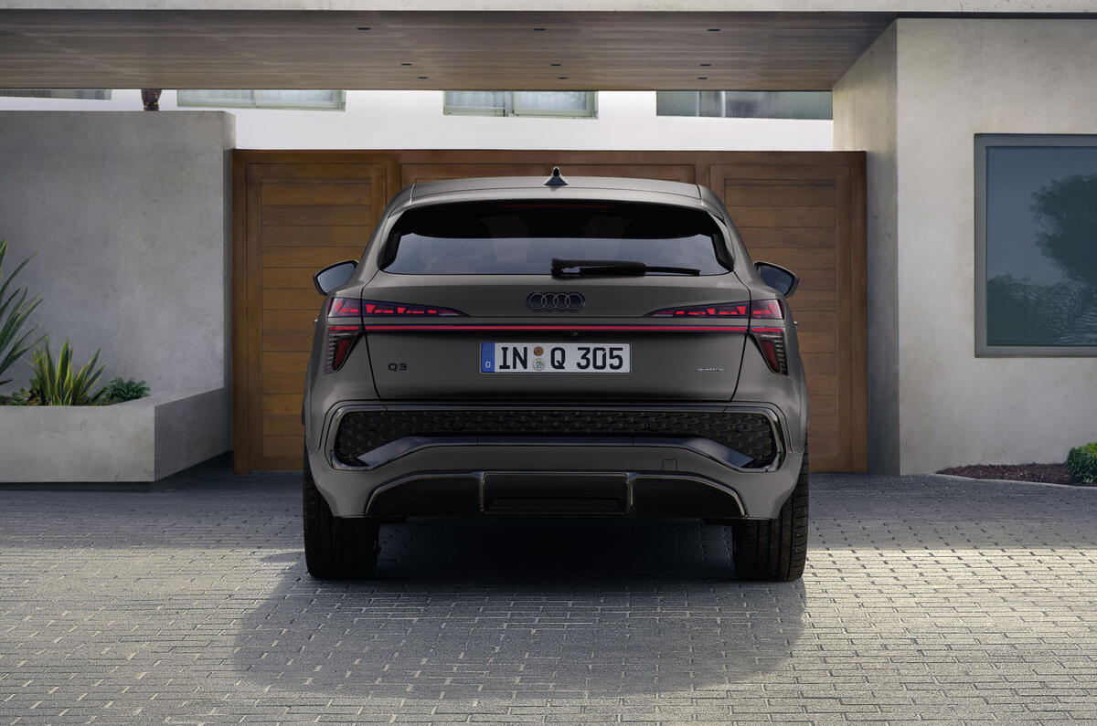 Audi Q3 Sportback    rear Audi Q3 Sportback    rear