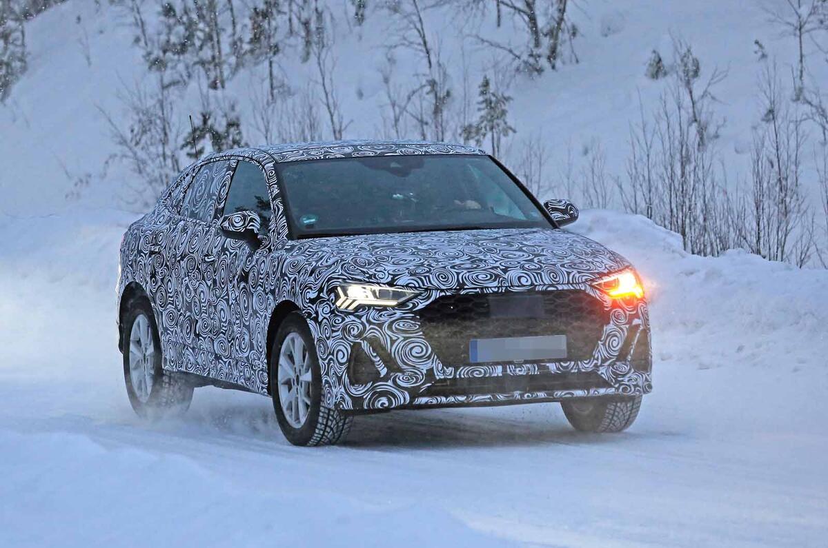 Audi RS Q3 Sportback spyshot