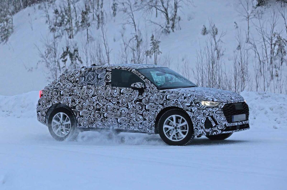 Audi RS Q3 Sportback spyshot