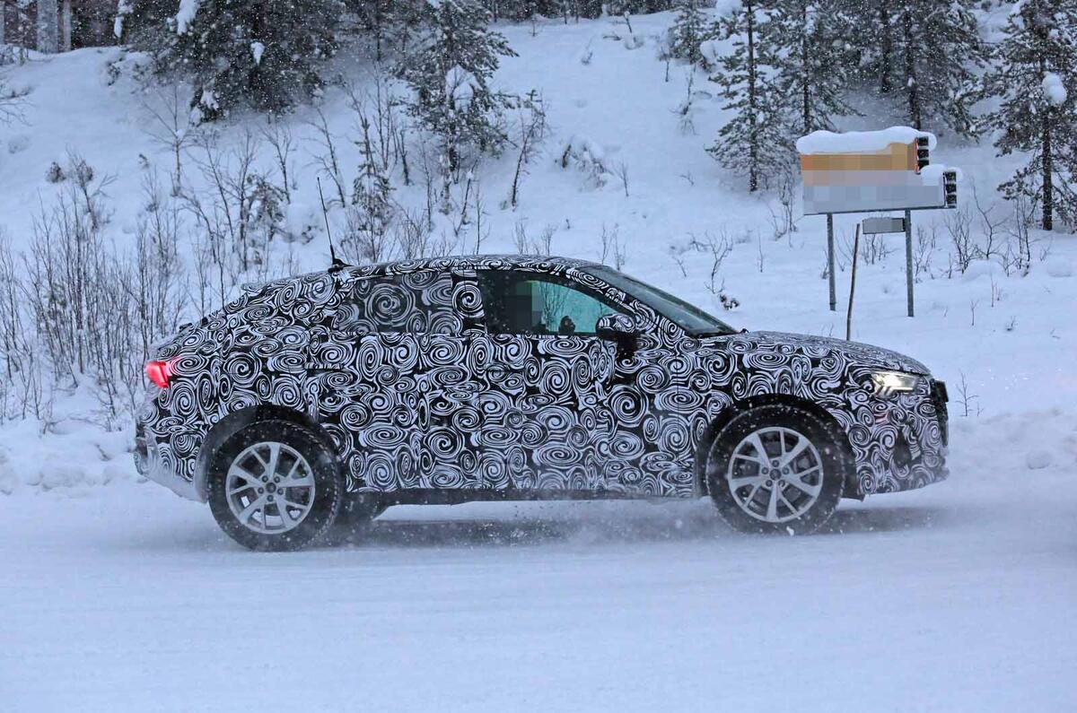 Audi RS Q3 Sportback spyshot
