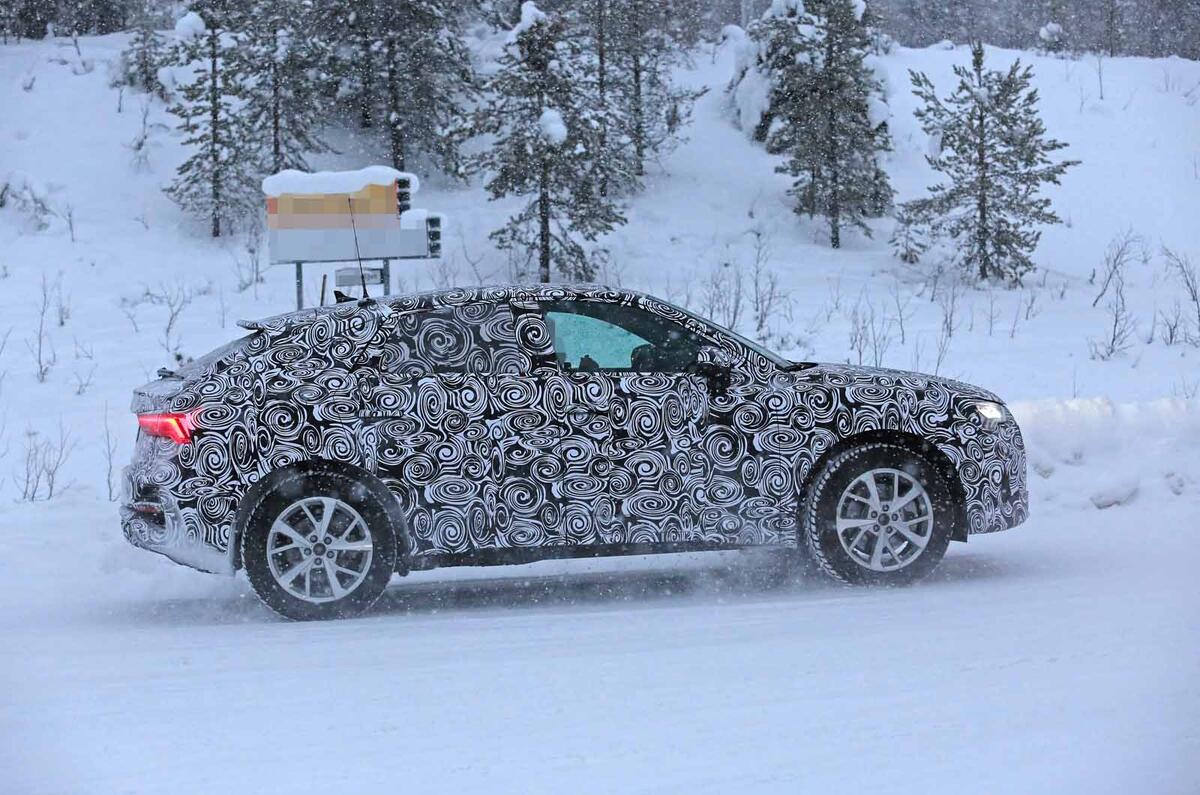 Audi RS Q3 Sportback spyshot