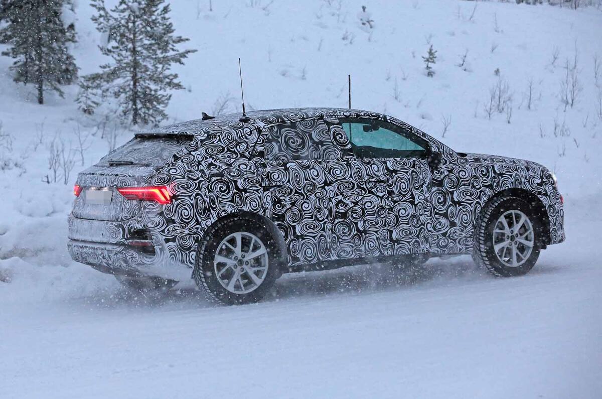 Audi RS Q3 Sportback spyshot