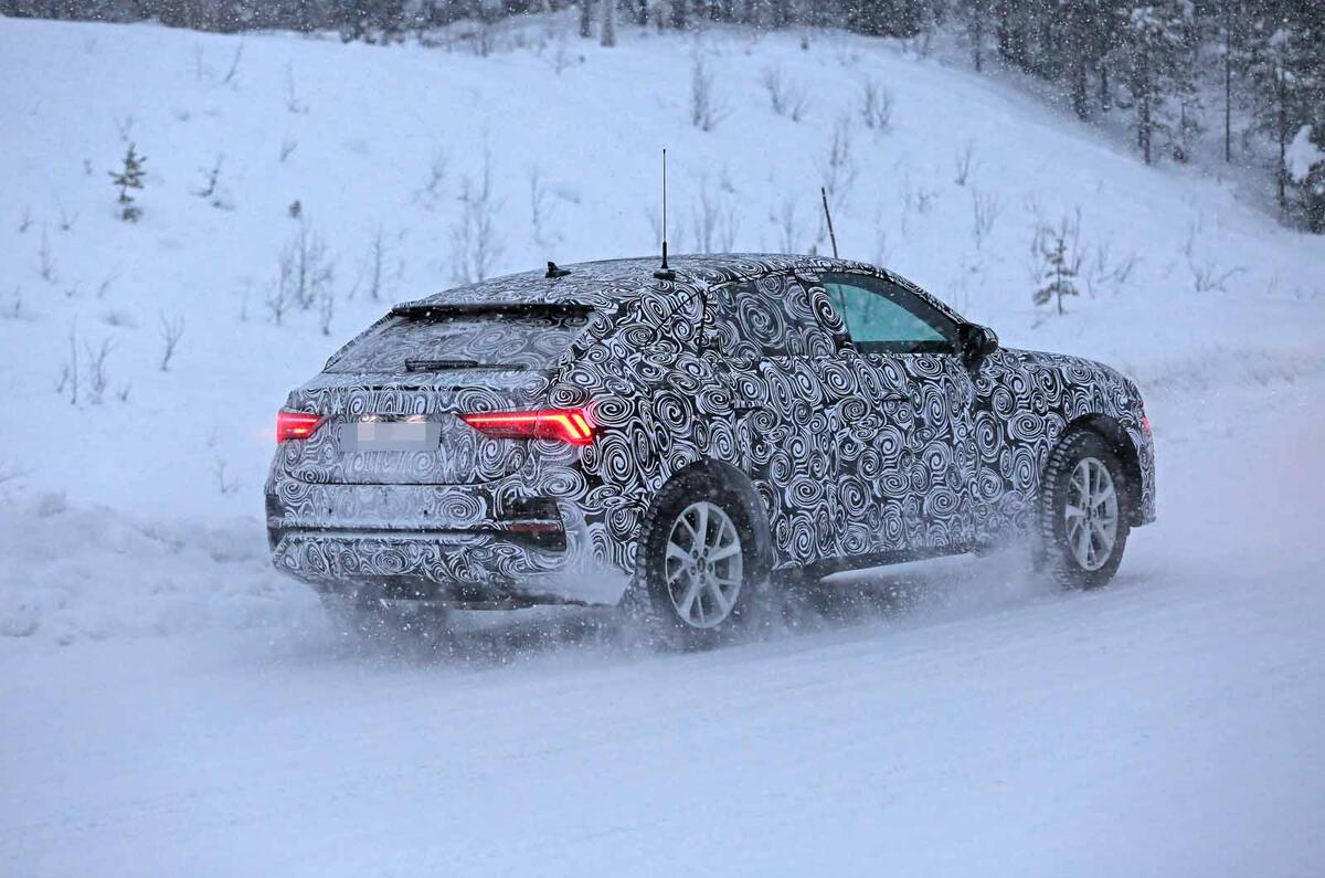 Audi RS Q3 Sportback spyshot