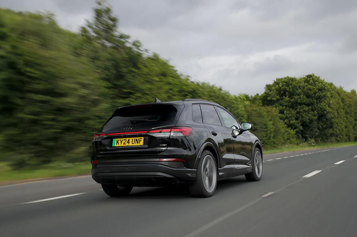 audi q4 e tron exterior driving 1