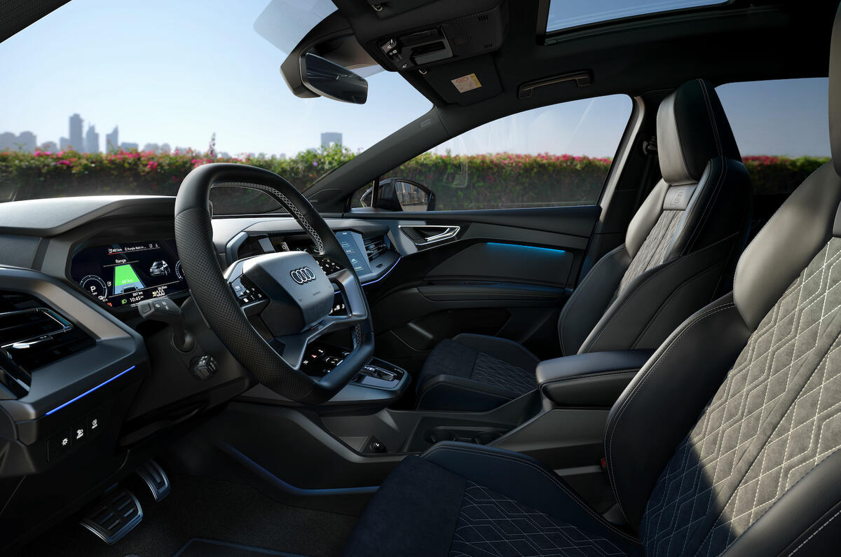 Inside the updated Audi Q4 e-tron, a wealth of smart, connected digital tech now comes as standard Inside the updated Audi Q4 e-tron, a wealth of smart, connected digital tech now comes as standard