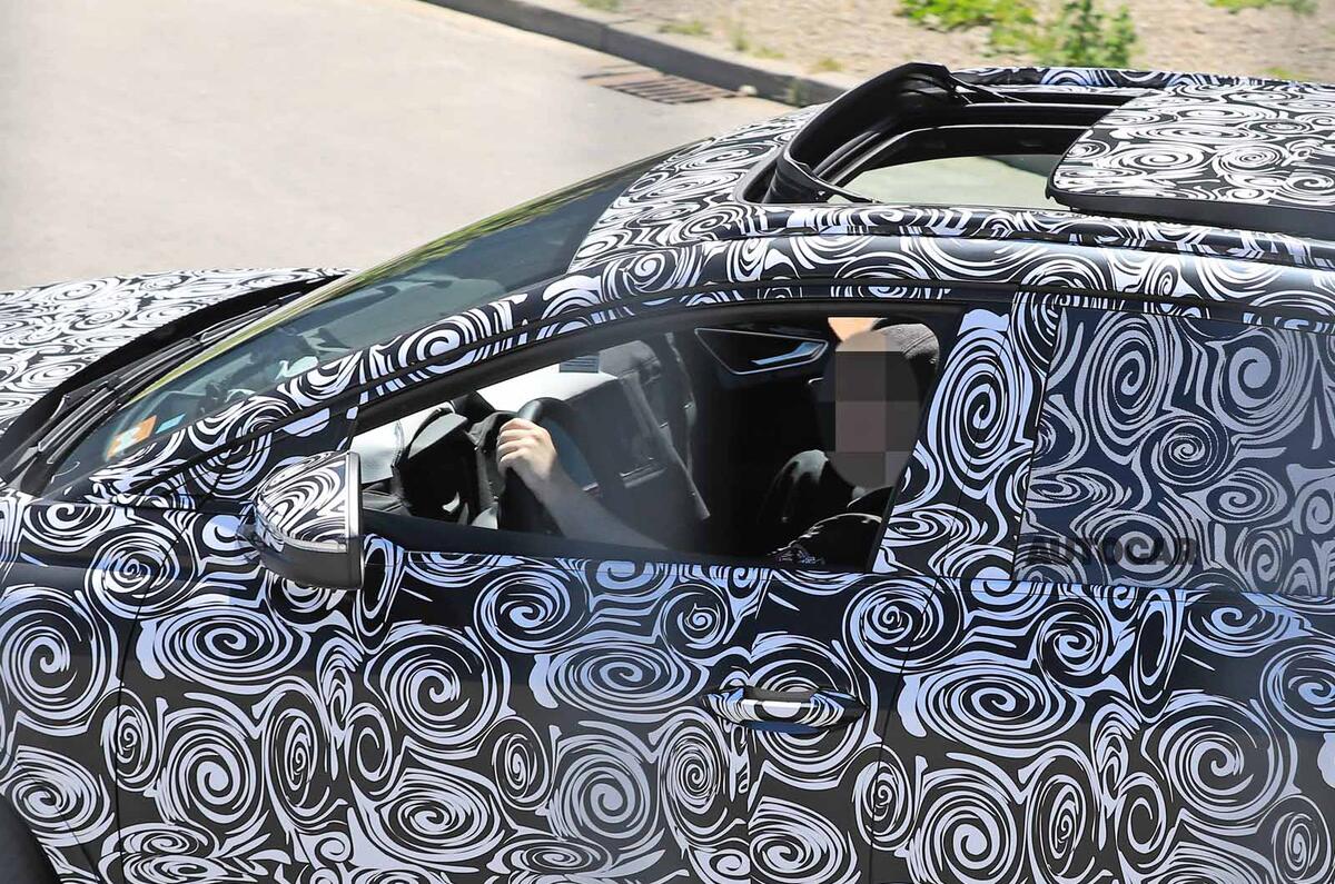 Audi Q4 E-tron Sportback spyshot interior Audi Q4 E-tron Sportback spyshot interior