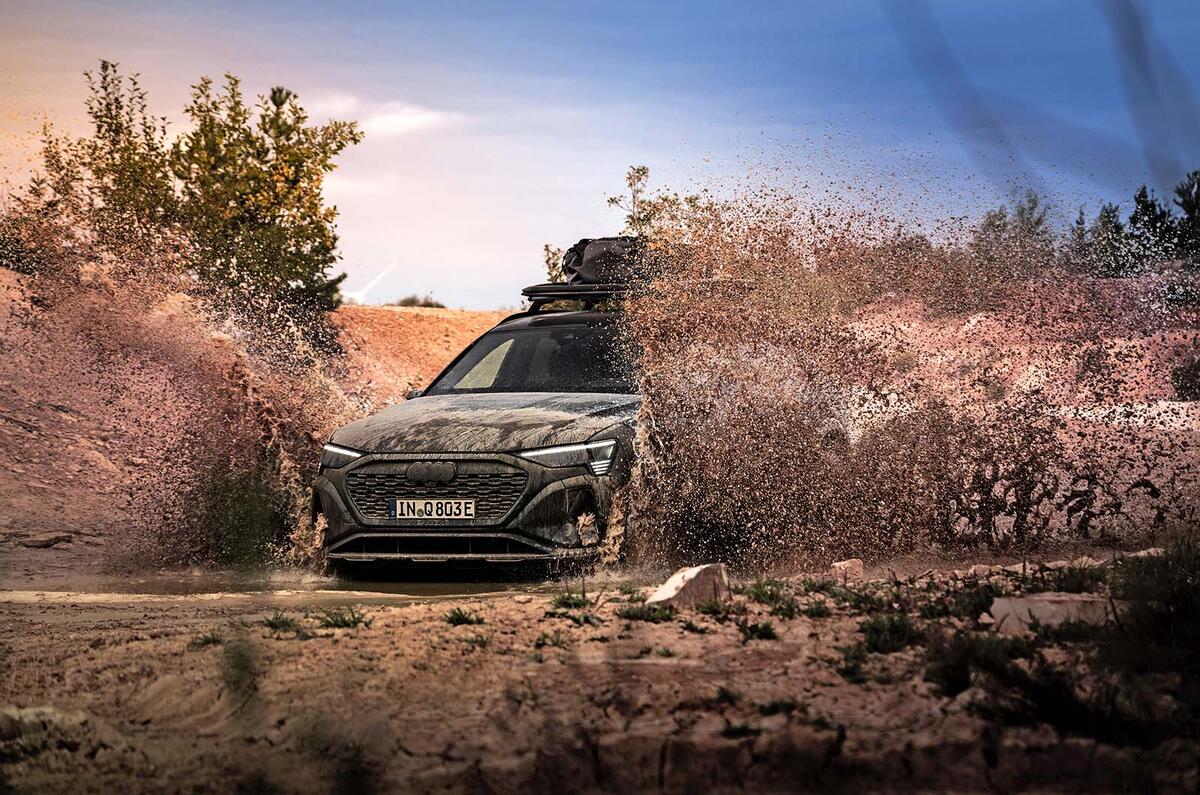 Audi q8 e tron dakar