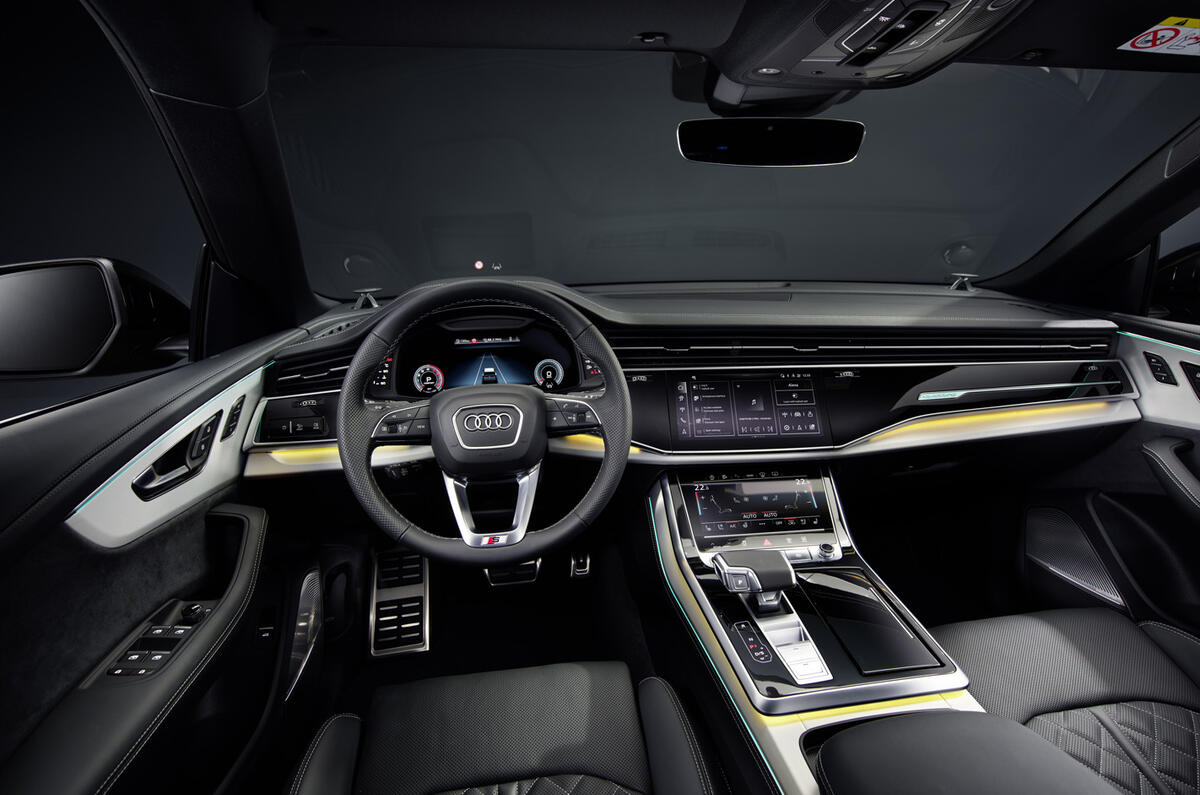 Audi Q8 front cabin Audi Q8 front cabin