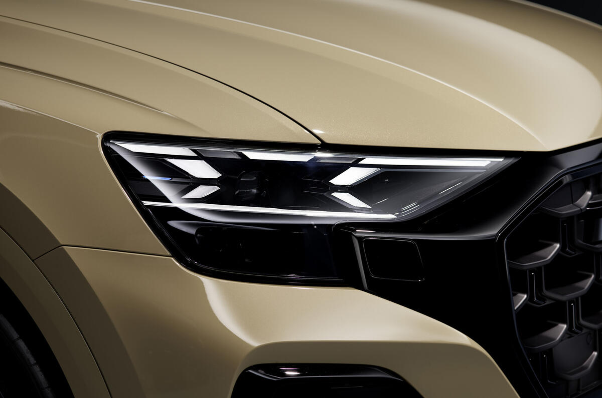 Audi Q8 front light Audi Q8 front light