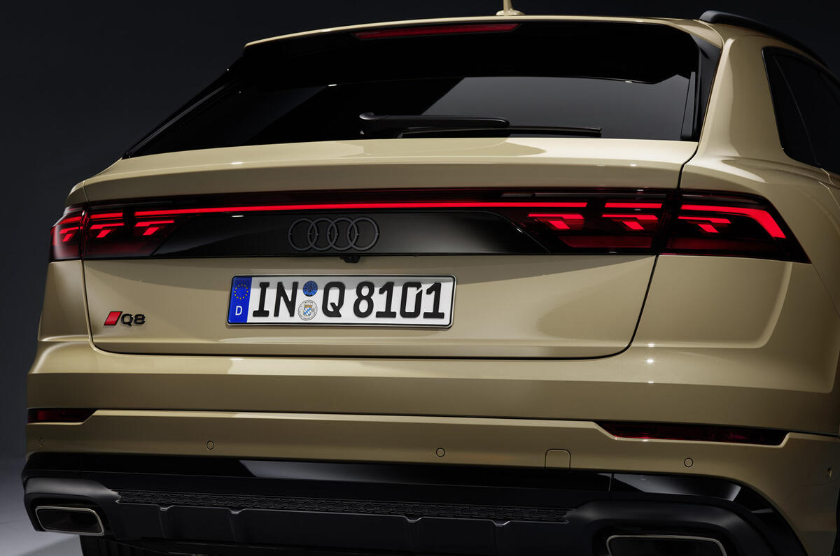 Audi Q8 rear lights Audi Q8 rear lights