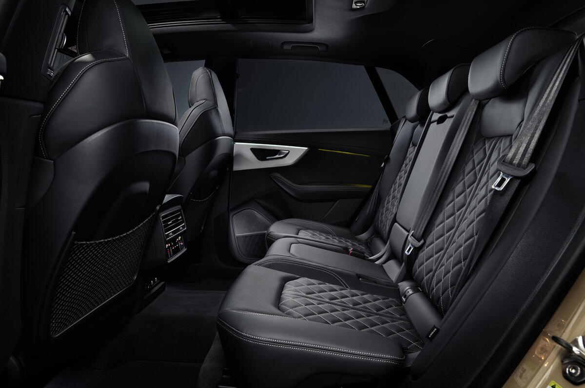 Audi Q8 rear seats Audi Q8 rear seats