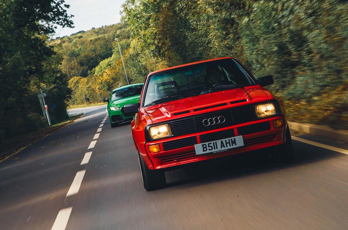 Audi quattro audi tt rs tracking