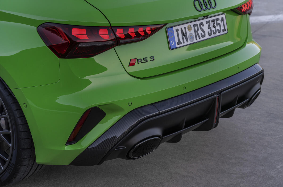 Audi RS3 rear