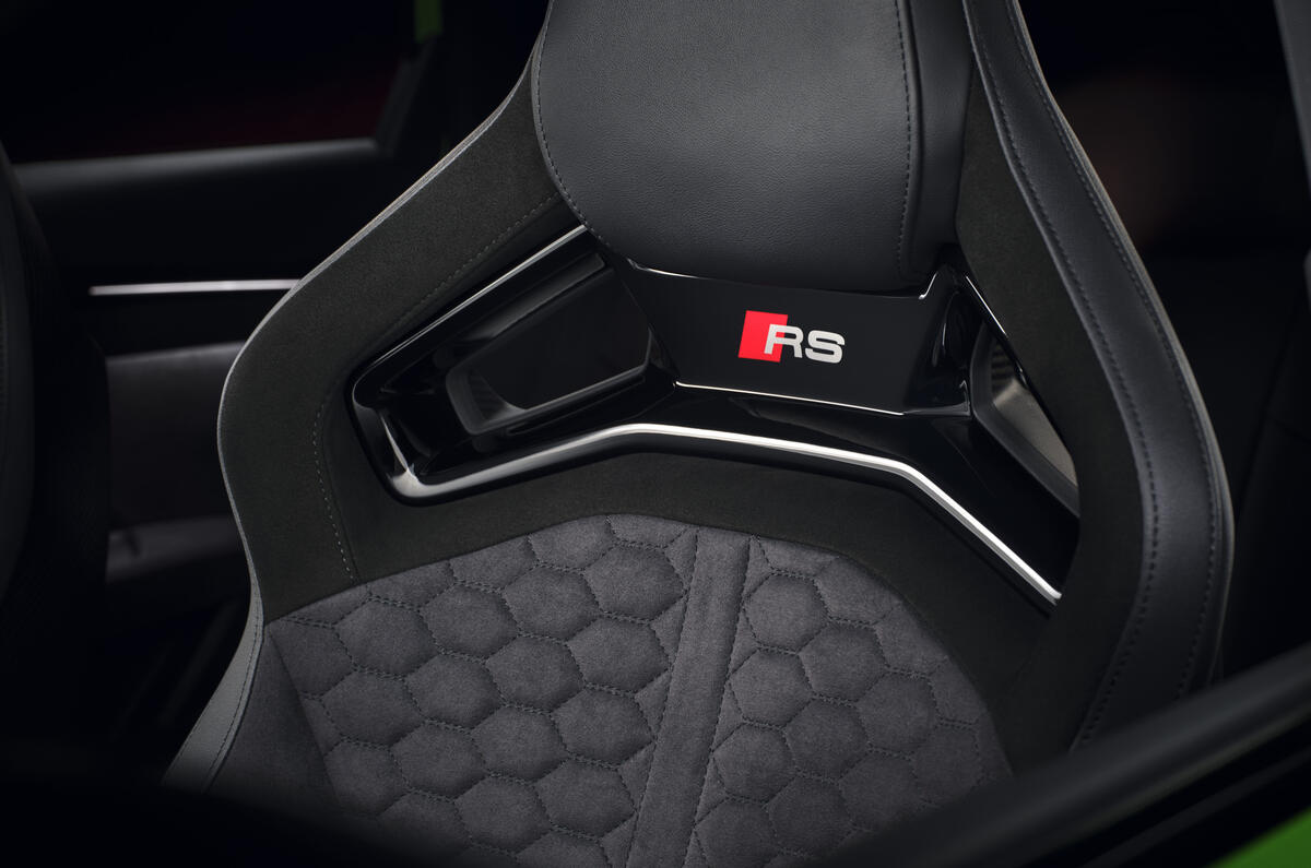Audi RS3 seat
