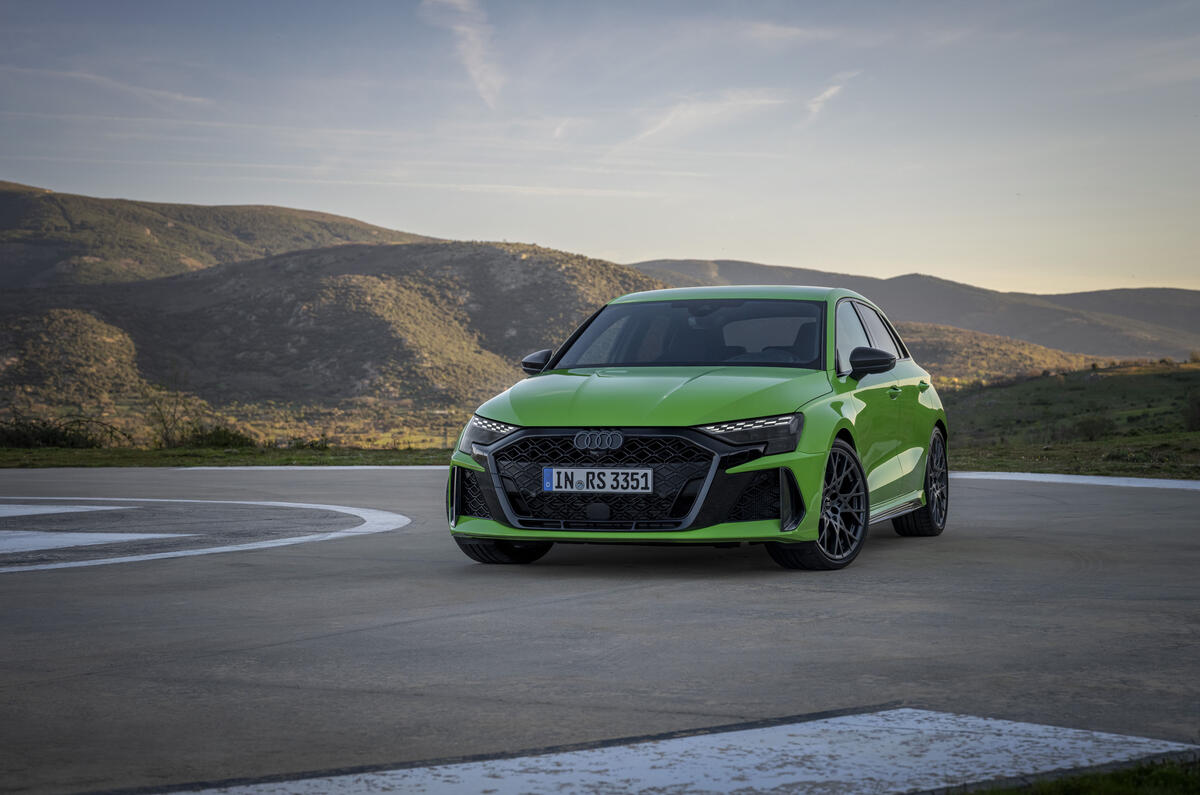 Audi RS3 static front