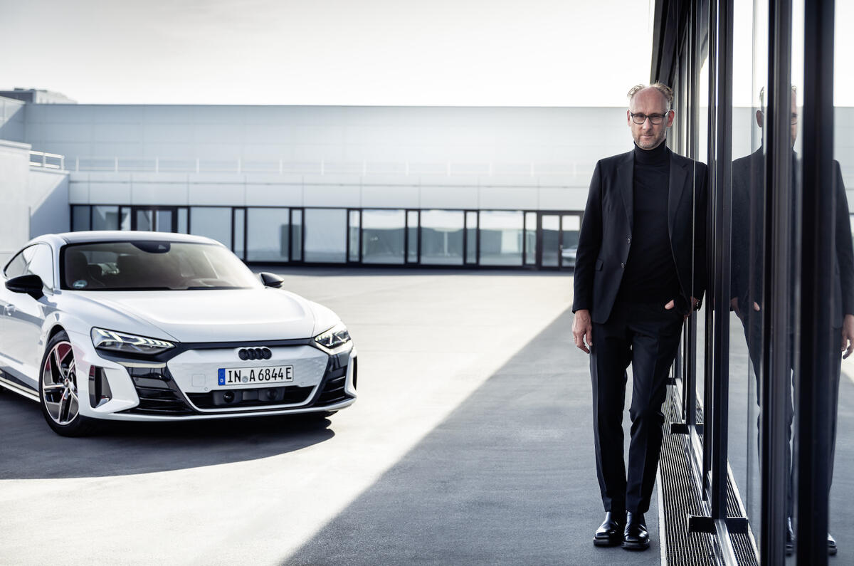 The man responsible for shaping the future of the iconic Audi RS look is Audi Head of Design Marc Lichte The man responsible for shaping the future of the iconic Audi RS look is Audi Head of Design Marc Lichte