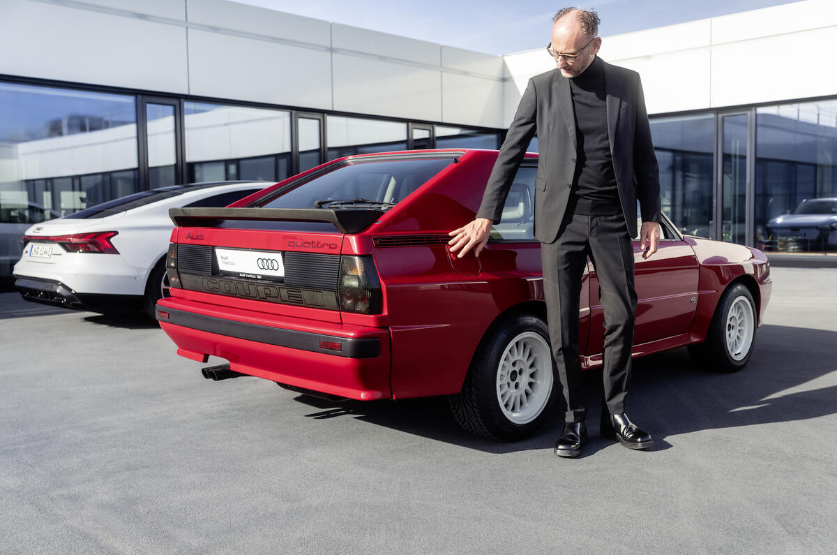 Marc Lichte's passion for cars was fanned by the Audi Sport quattro at the 1983 Frankfurt Motor Show  Marc Lichte's passion for cars was fanned by the Audi Sport quattro at the 1983 Frankfurt Motor Show