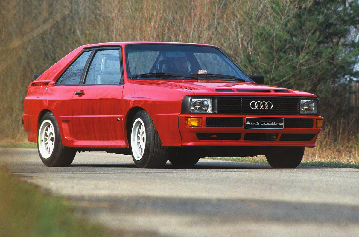 The Audi Sport quattro took Audi's performance design DNA to the next level in 1983 The Audi Sport quattro took Audi's performance design DNA to the next level in 1983