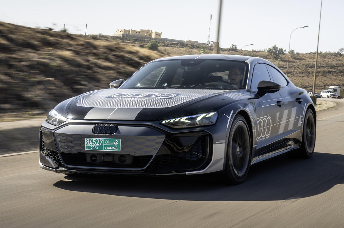 Audi RS E tron GT front lead