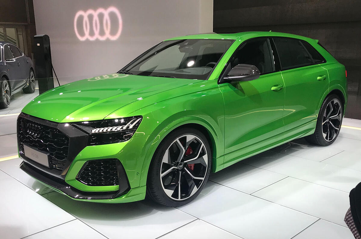 Audi RS Q8 at LA motor show 2019 - front