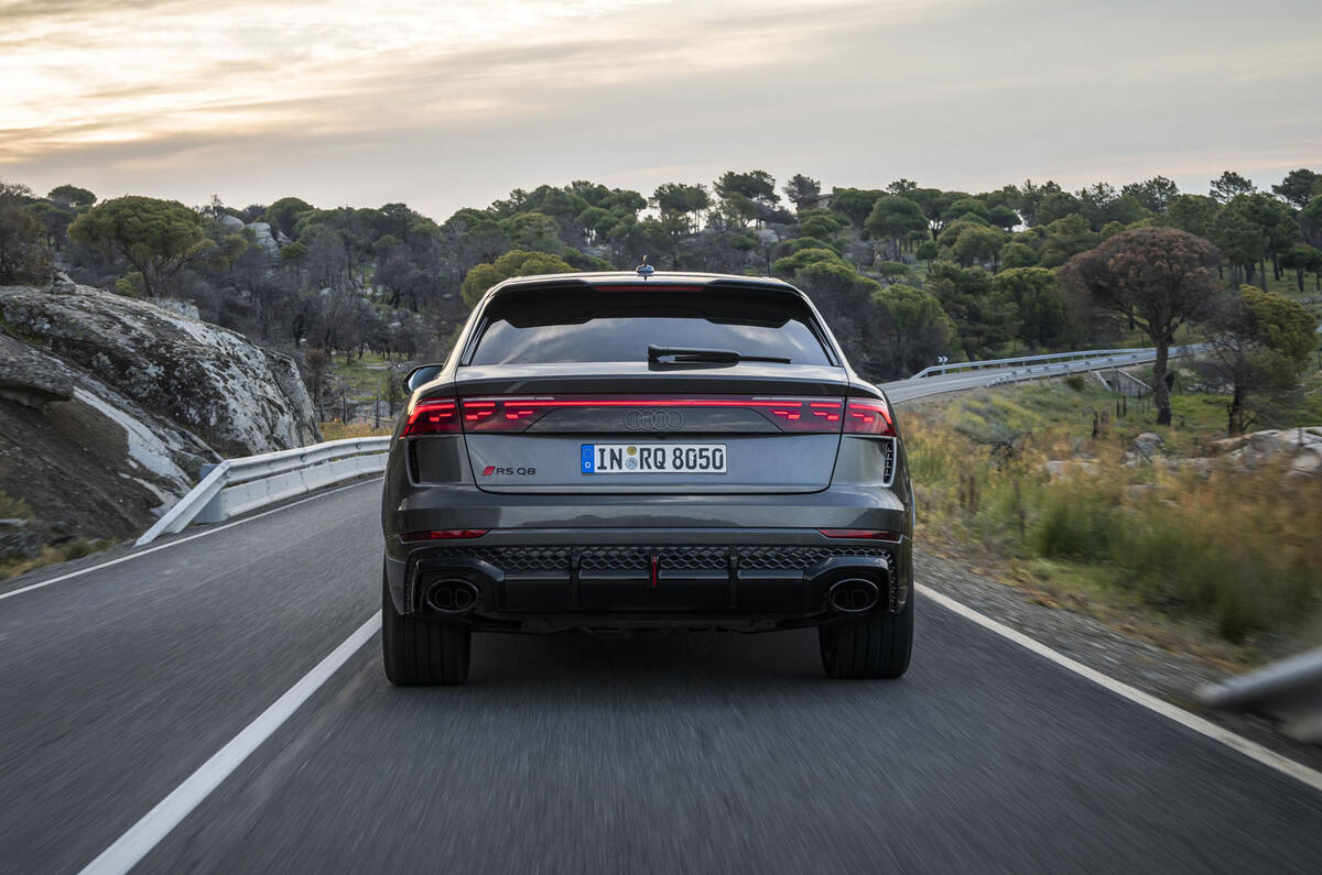 Audi RS Q8 Performance rear Audi RS Q8 Performance rear