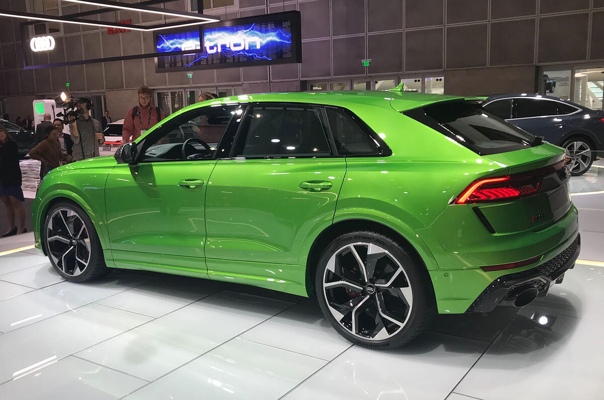 Audi RS Q8 at LA motor show 2019 - rear