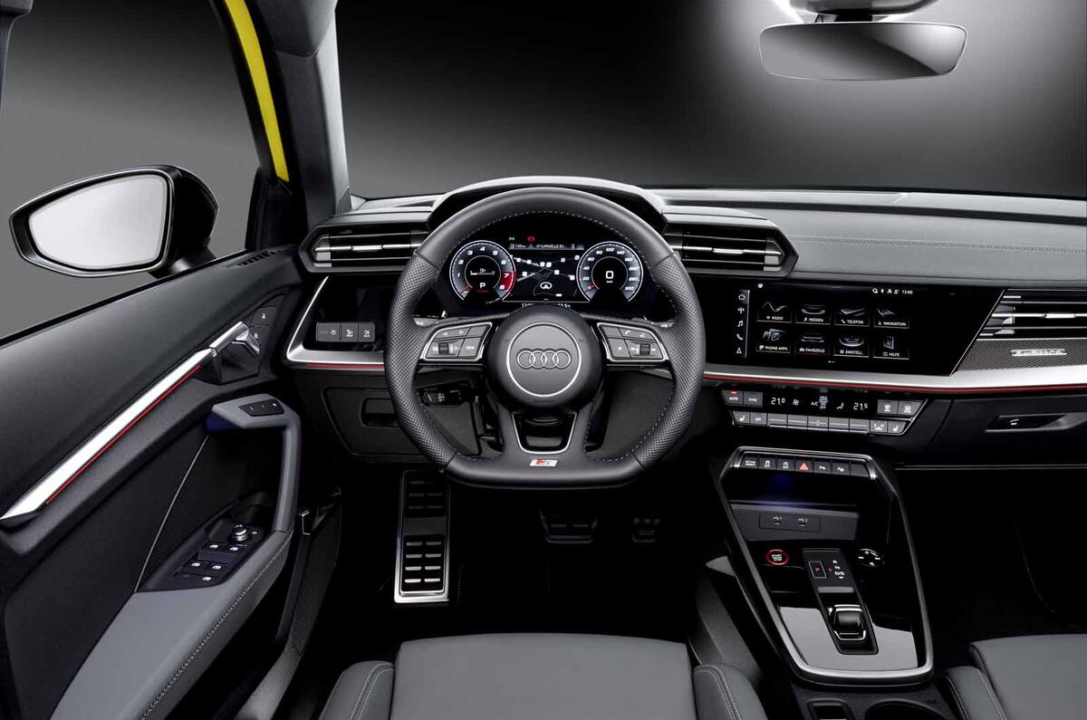 2020 Audi S3 saloon - dashboard 2020 Audi S3 saloon - dashboard