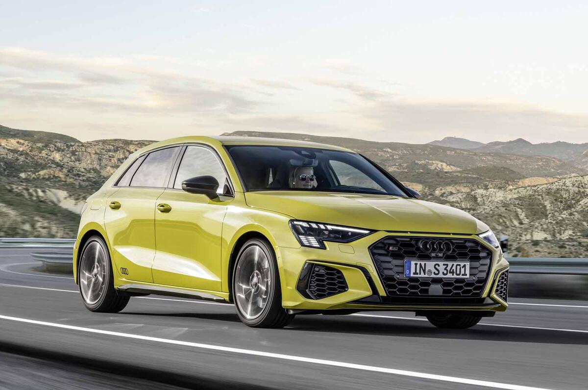 2020 Audi S3 hatchback front