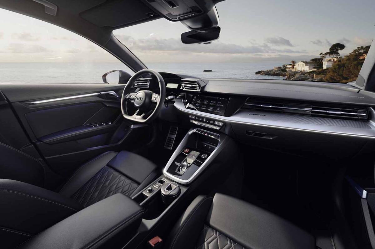 2020 Audi S3 saloon - interior 2020 Audi S3 saloon - interior