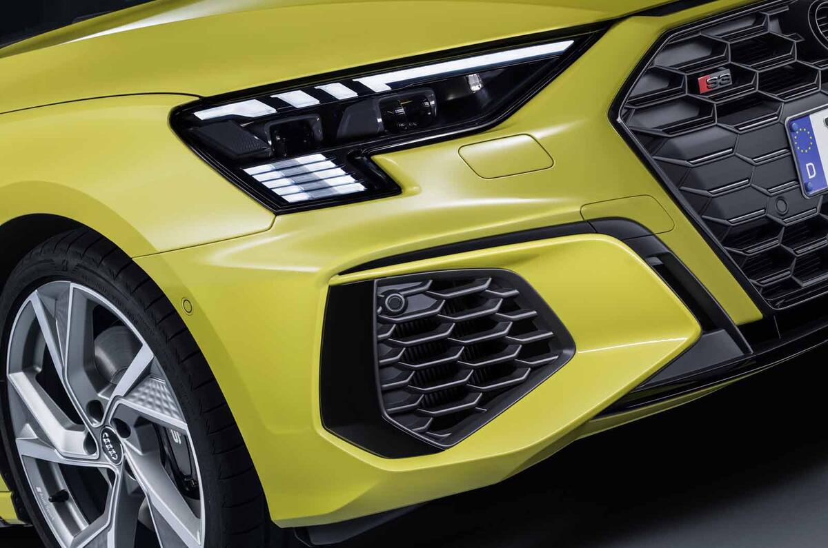 2020 Audi S3 saloon - detail 2020 Audi S3 saloon - detail