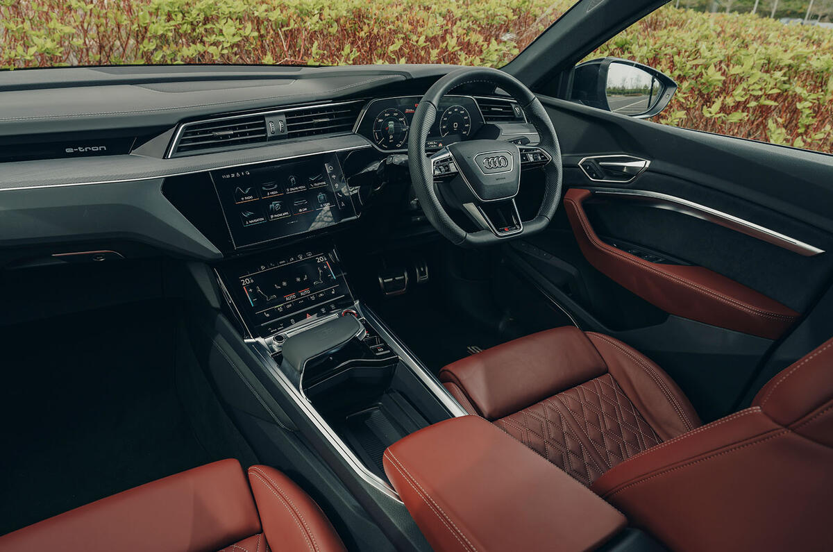 Audi SQ8 e tron interior Audi SQ8 e tron interior