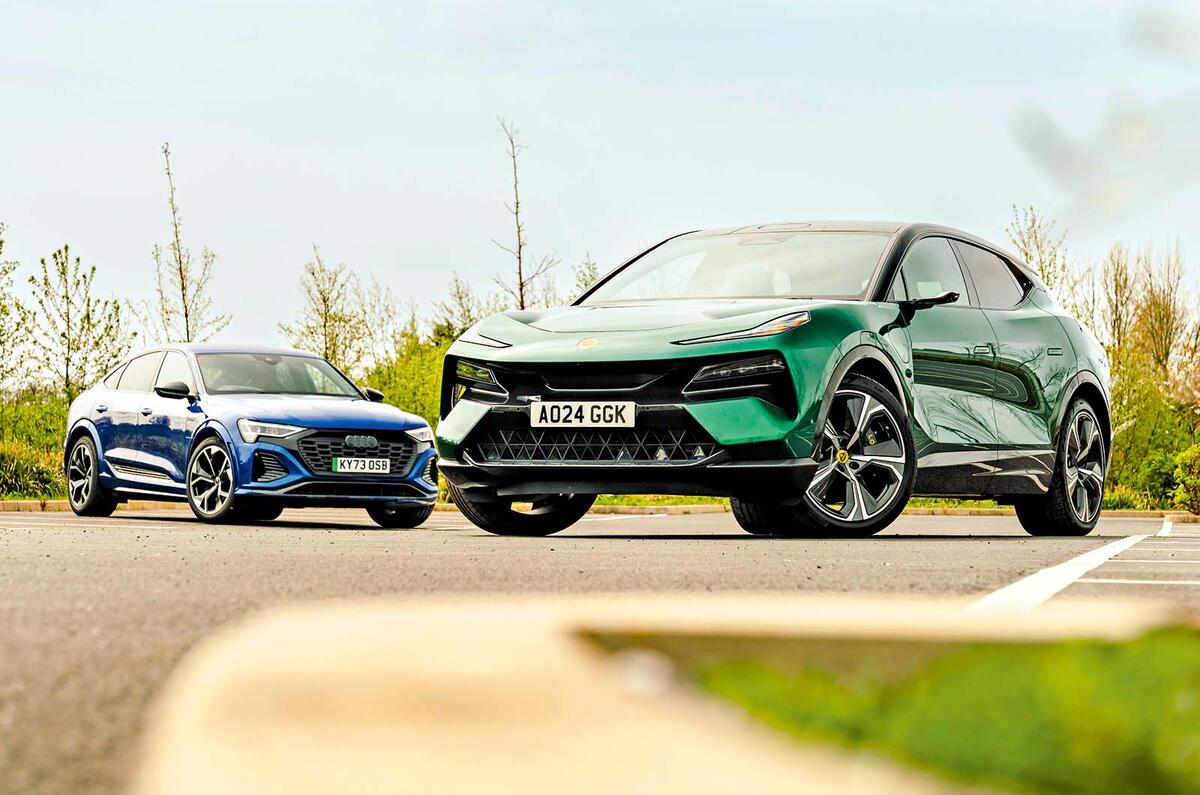 Audi SQ8 Lotus Eletre