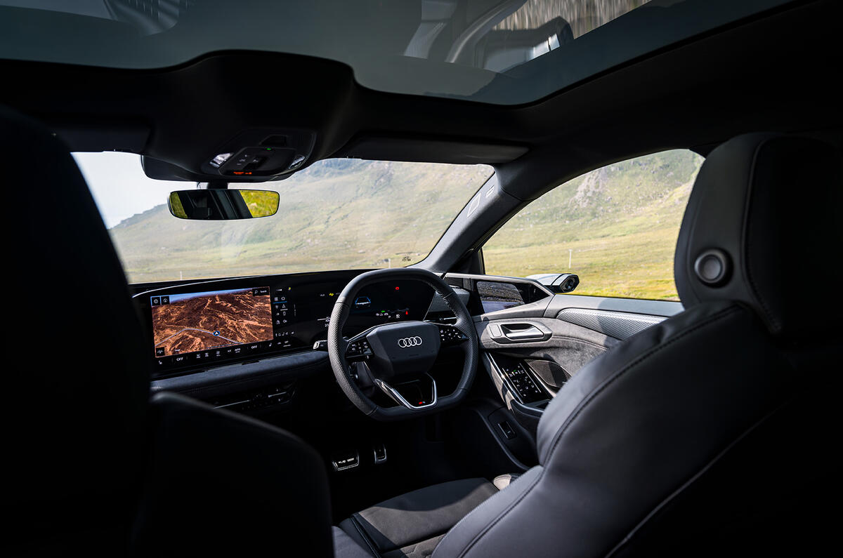 Audi A6 e-tron interior