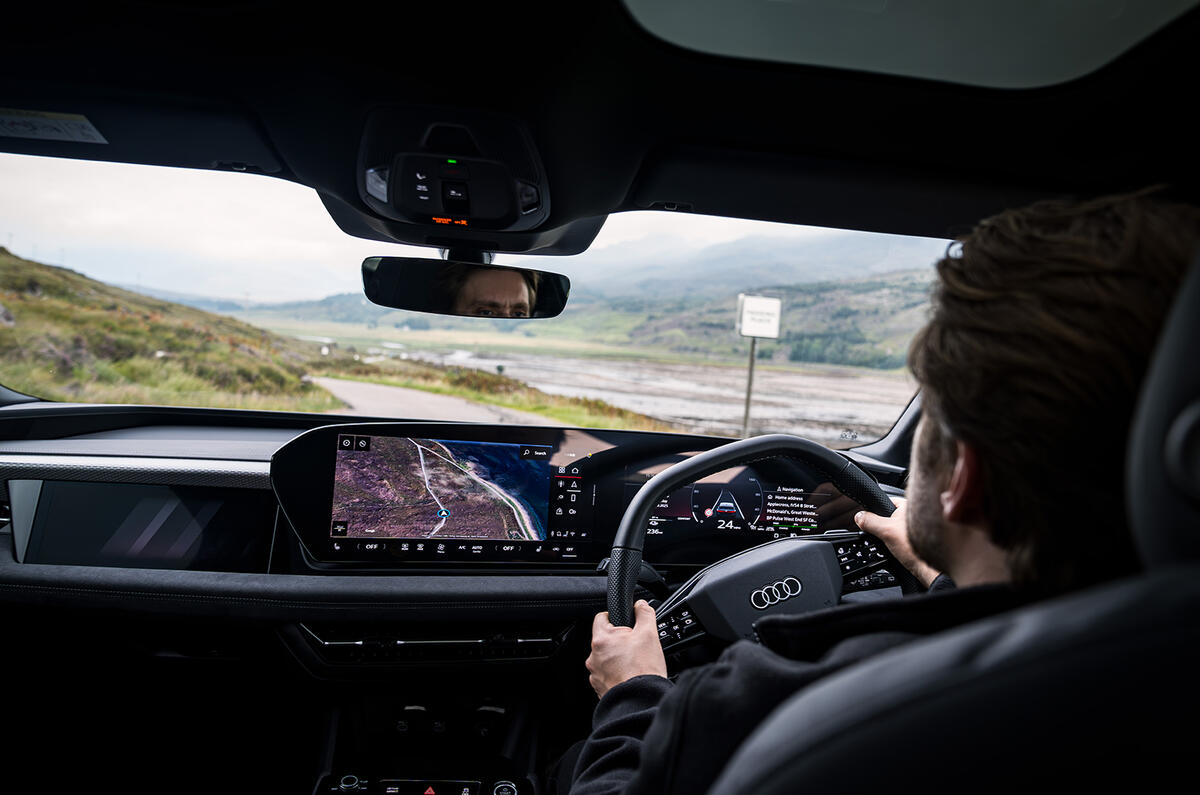 Audi A6 e-tron interior